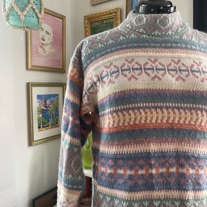 Vintage pastel sweater